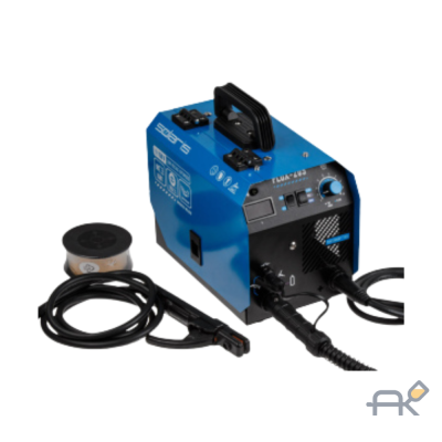 Полуавтомат сварочный Solaris FLUX-205 уцененный (0017127792) (230В 20-180 А 20.5 В / 80 В / 62 В FLUX/MMA/TIG LIFT байонетный разъем) (SL5712-2-у)